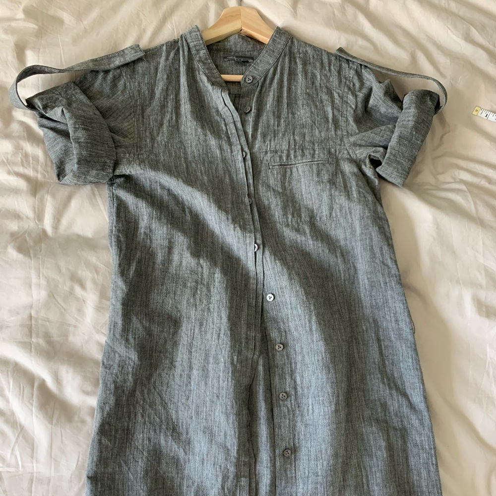 Vince Button Up Dress